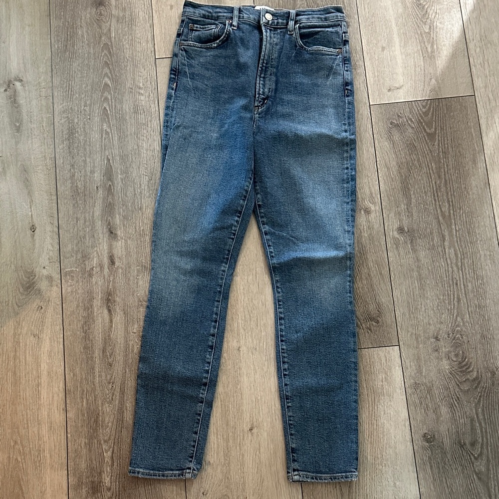 Agolde Dark Blue Skinny Jeans